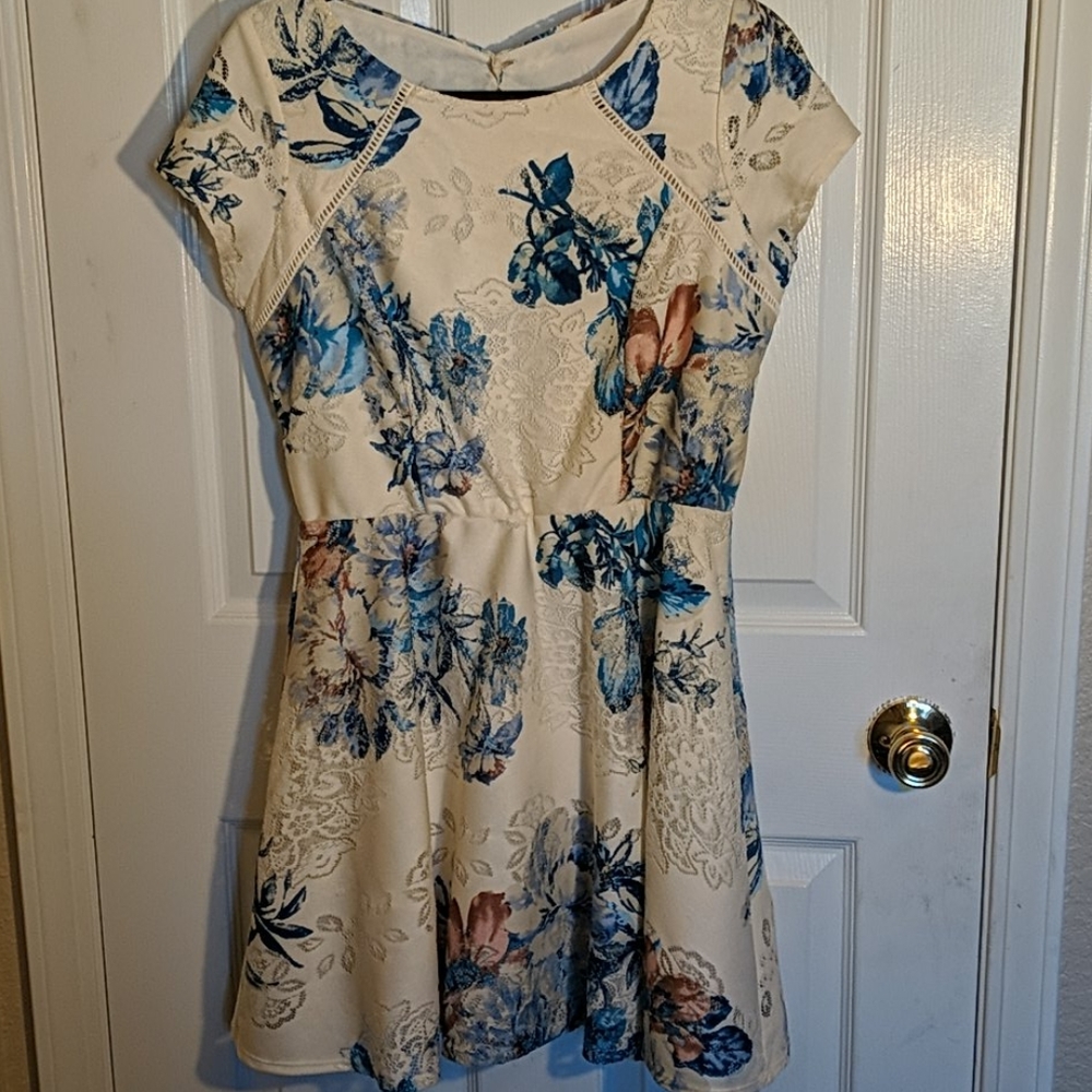 Bailey Blue Floral Dress